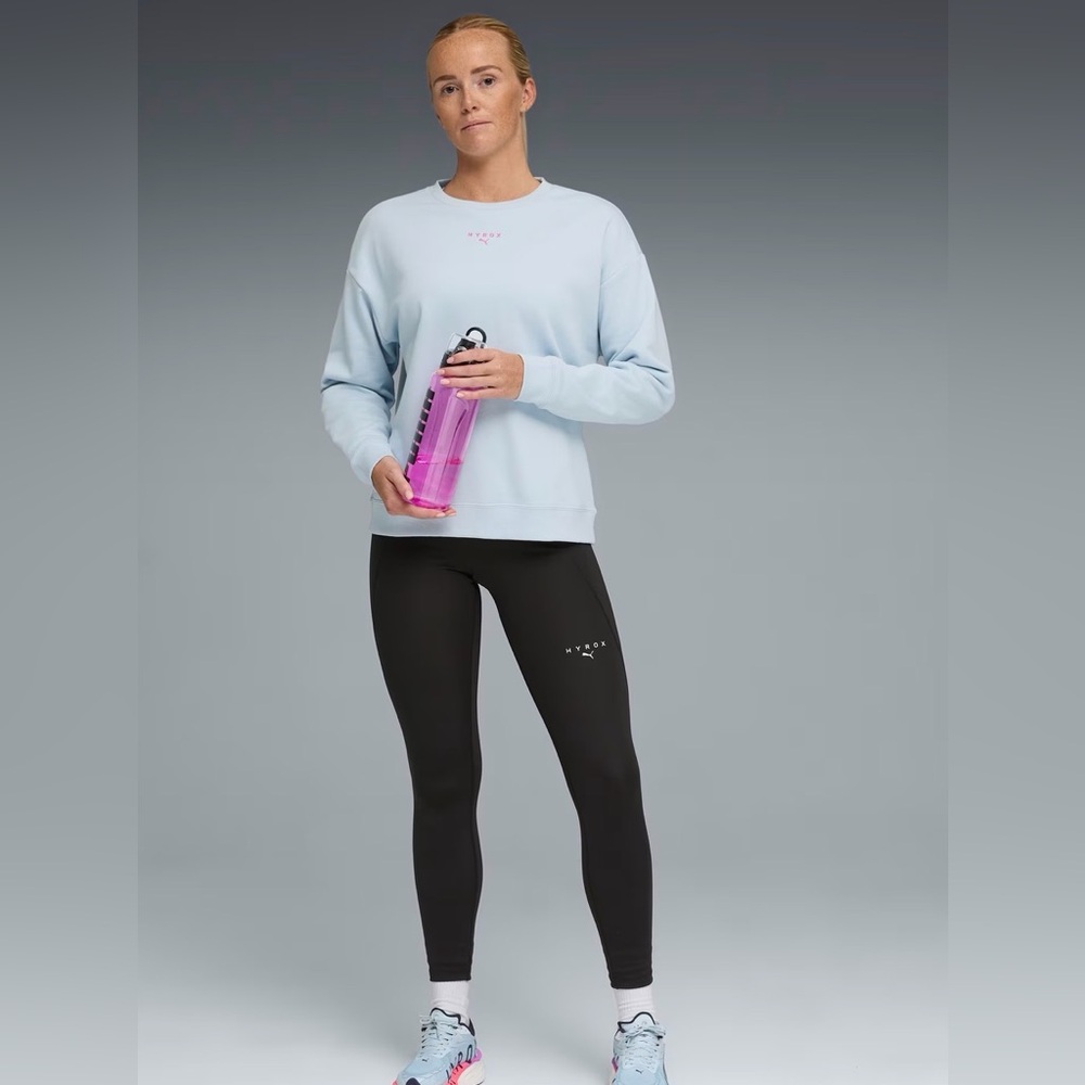 NWT PUMA x HYROX Heavyweight Crew Sweatshirt Women